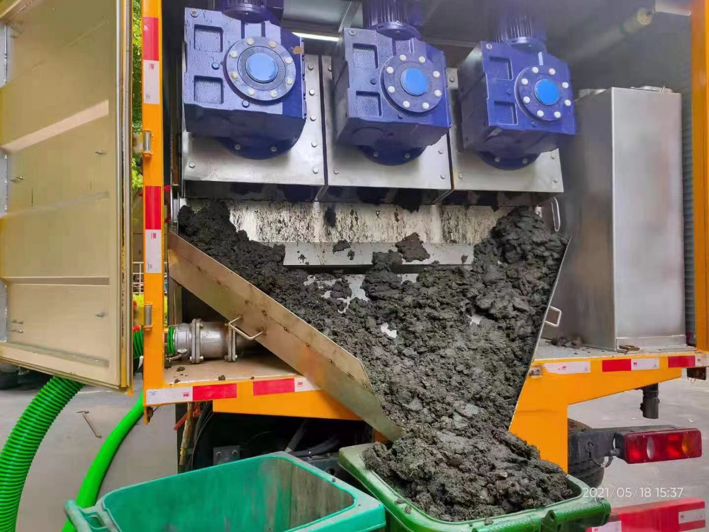 永修化粪池清掏城市维护站-泥浆净化干湿分离处理